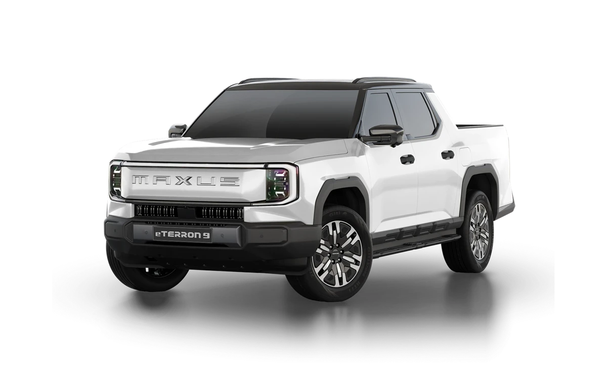 MAXUS eTerron 9 - wersja Perłowy połysk biały